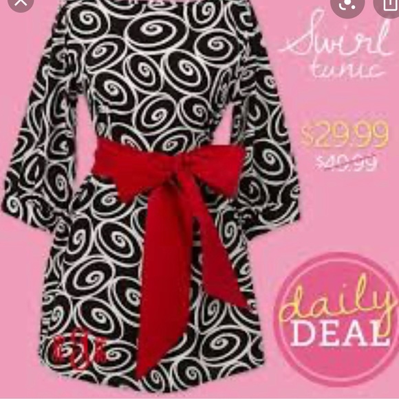 LOLLY WOLLY DODDLE SWIRL DRESS SIZE LARGE - Picture 4 of 6